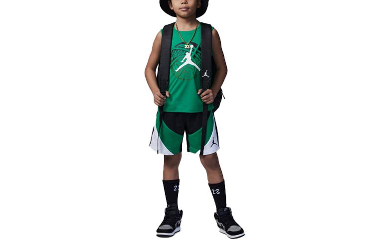 Jordan Kids Casual Sportswear Crew Neck Moderate FQ0622-010 S