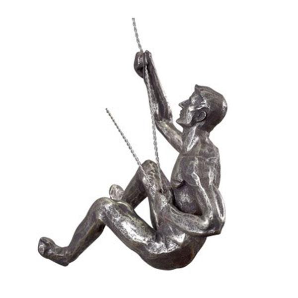 Creative Rock Climbing Sculpture Men Wall Hanging Decorations Resin Statue Crafts Home Furnishing Decoration Accessories
