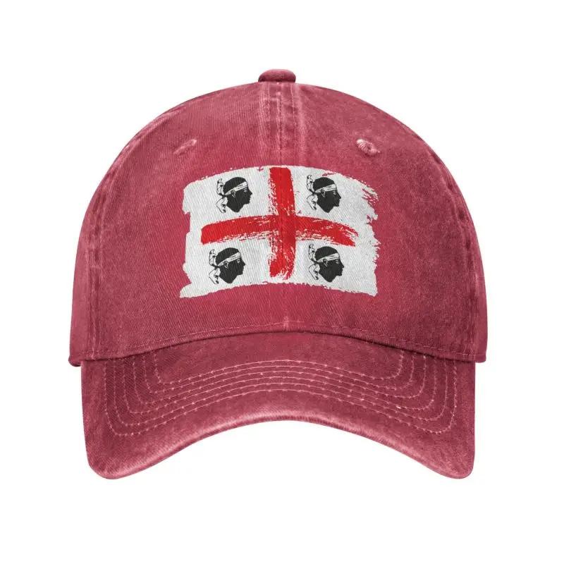 

Custom Punk Cotton Italy Sardinia Coat Of Arms Baseball Cap Unisex Women Adjustable Sardegna Flag Four Moors Dad Hat Outdoor Baseball Cap