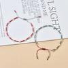 Adjustable Length Rice Bead Bracelet Thin Design Friendship Bracelet  Beach Vacation