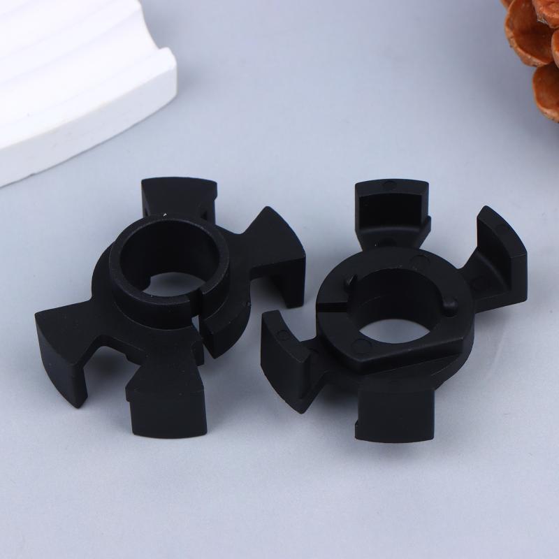 1Pair H1 Led Headlight Bulbs Adapter Base Holder Socket Retainer Clip For High Beams Base Retainer Black Abs