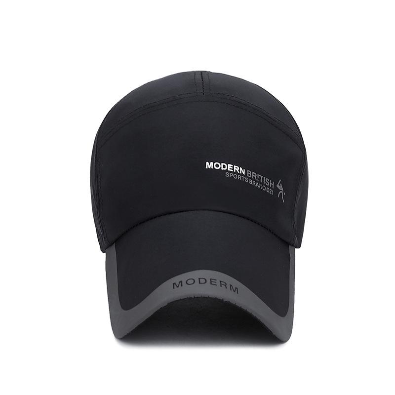 Spring and Autumn Extended Brim Sunshade Baseball Cap, Outdoor Casual Quick-drying Fishing Cap