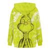 Women's Hooded Long Sleeve Christmas Printed Flannel Top Hooded Sweatshirt