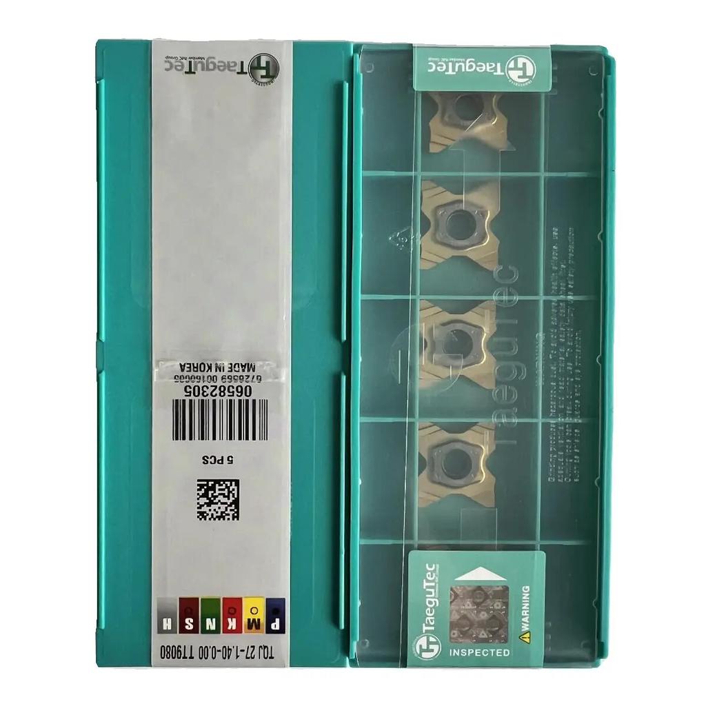 TaeguTec / TQJ27-1.40-0.00 TT9080 /Original genuine CNC alloy blade 5 PCS