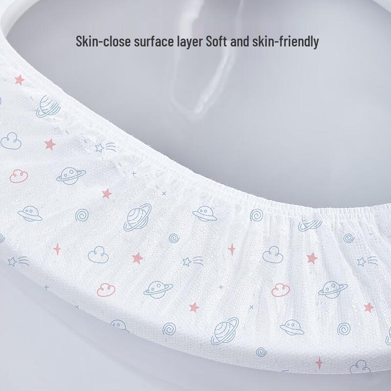 Disposable Double-Layer Toilet Seat Covers 30-Pack
