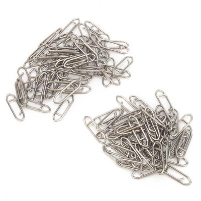 100Pcs Fishing Power Clips Link Stainless Steel Fast Change Speed Clips Connector L