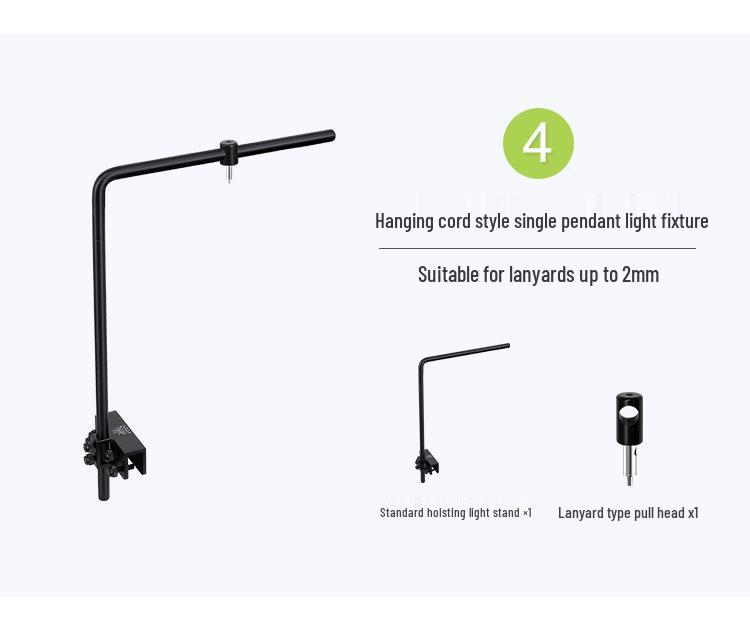 Willcon WeekAqua Single-Arm Pendant Light for Aquatic Plants and Aquariums