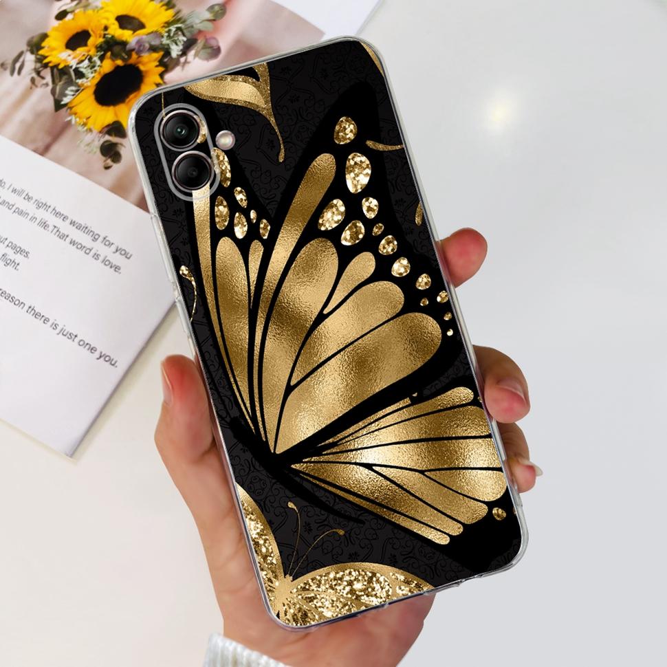 Pour Samsung Galaxy A04 Coque A04e Mignon Mode Arrière Souple Silicone Coque Pour Samsung A 04 Galaxy A04e A04 Fundas Coque