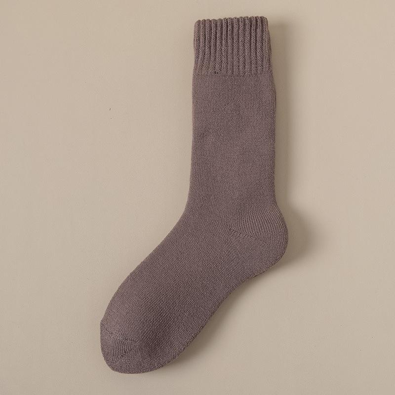 Calcetines de Cachemira Supergruesos para Mujer para Mantener Caliente en Otoño e Invierno