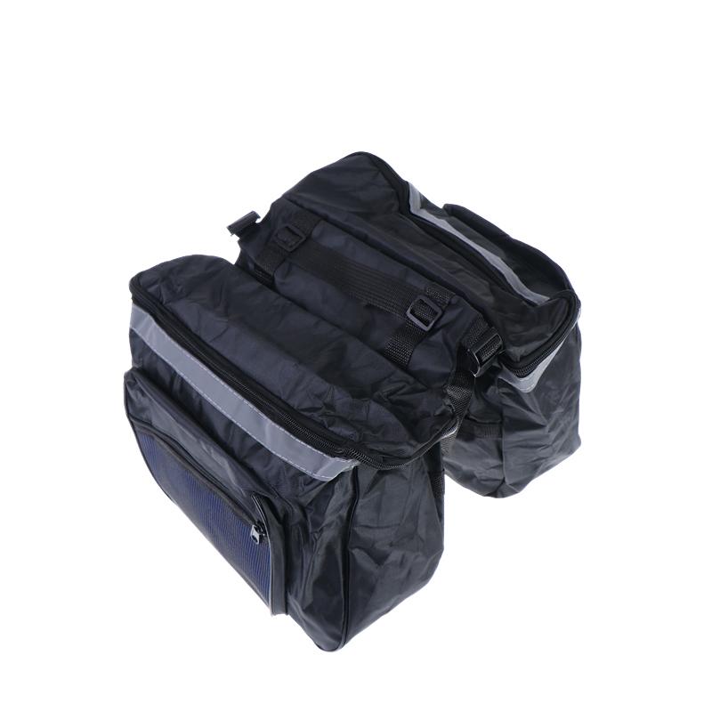 Bike Rear Seat Bag Rear Luggage Rack Large Capacity Waterproof Double Side Pannier Bag Bike Rear Seat Tail Bag Bike Accessories