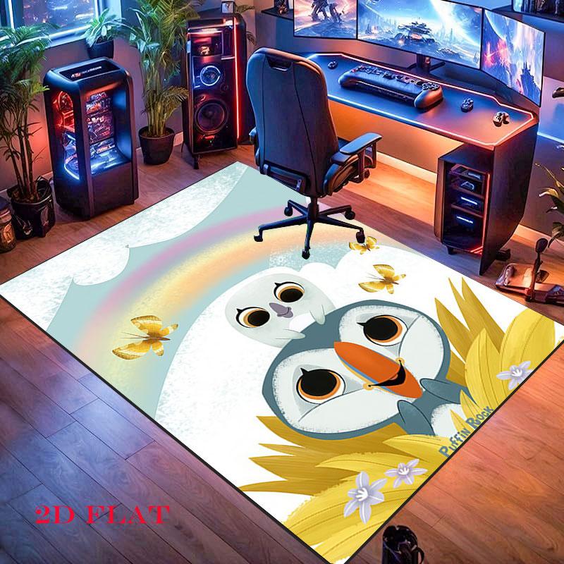 Peter Rabbit Dawn Carpet Rug for Living Room Bedroom Home Sofa Decoration,Kids play Nonslip Floor Mat