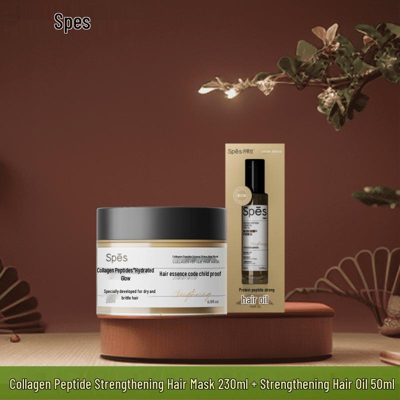 Spes Collagen Peptide Hair Strengthening & Smoothing Duo