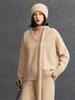 Women's Cashmere Knitwear: Solid Color Loose Fit for Autumn/Winter