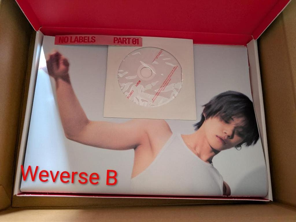 [USED] txt Yeonjun NO LABELS Weverse Album B