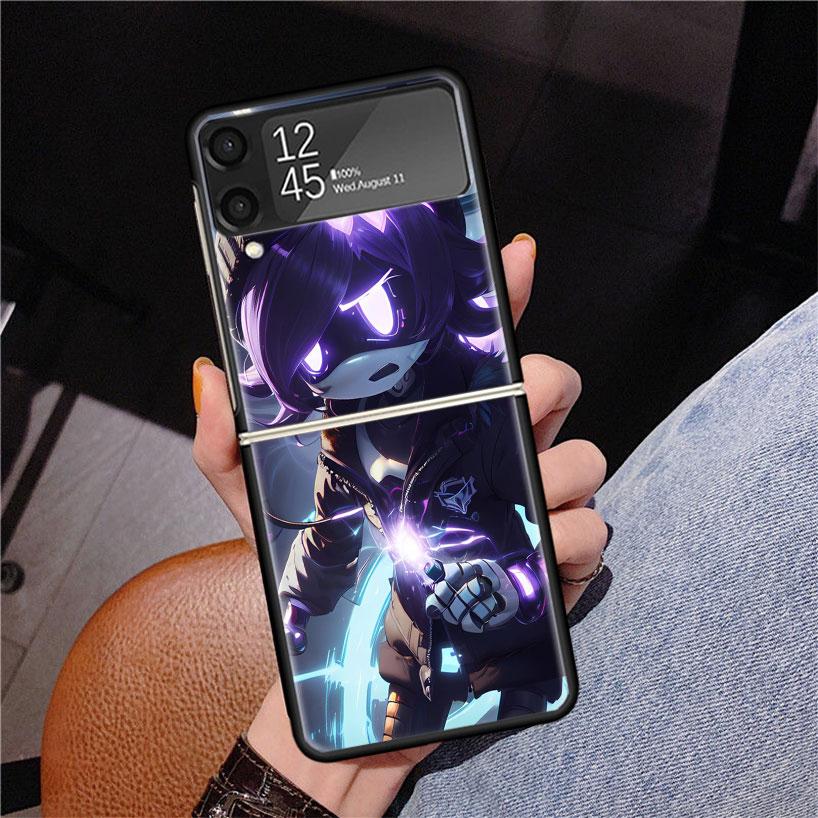 Game M-Murder D-Drones Phone Case For Samsung Z Flip 7 6 5 4 3 Galaxy ZFlip7 ZFlip6 ZFlip5 ZFlip4 ZFlip3 5G Print Cover