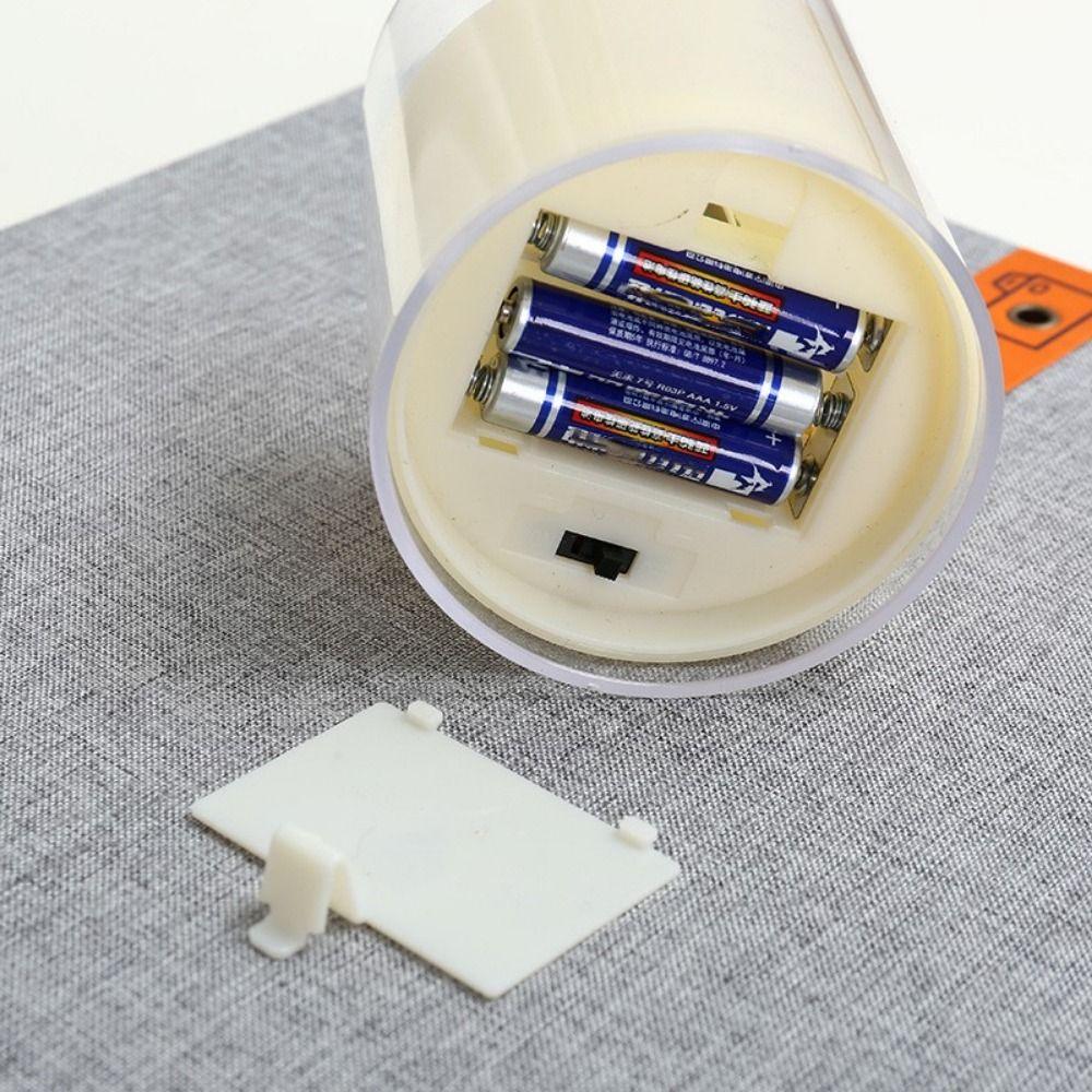 LED Electronic Flameless Candles Light Flickering Wick 3D Effect Flickering Candle Battery Powered Home Festival Party Decoratio