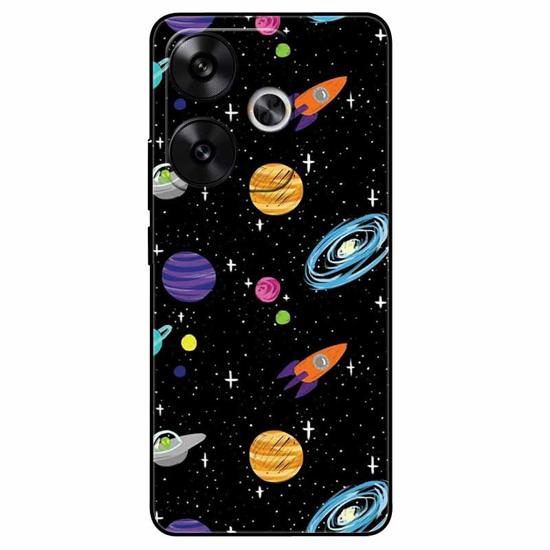 For Xiaomi Poco F6 Cases Soft Silicone Protective Fashion TPU Phone Back Covers For Xiaomi Poco F6 Pro/ Redmi Turbo 3 TPU Cases