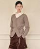 Micane Even Wool V-Neck Strap Cardigan