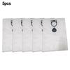 5 Pack Dust Bags Compatible with For BOSCH 3931 and 3931A Vacuum Cleaners Construction for Enhanced Suction Power