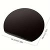 Thick Silicone Kitchen Cutting Board Pad, TPU Double-sided Flexible Cutting Board, Anti-slip Rubber Semi-circular Cutting Board