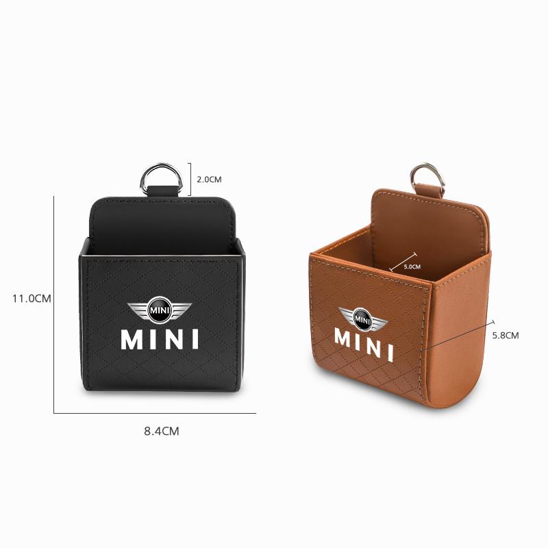 Car Vent Phone Holder Storage Box Car Storage Accessories For MINI WORKS One Cooper JCW R60 R59 R58 R57 R56 R55 R53 R52 F55 F56 Btrme66