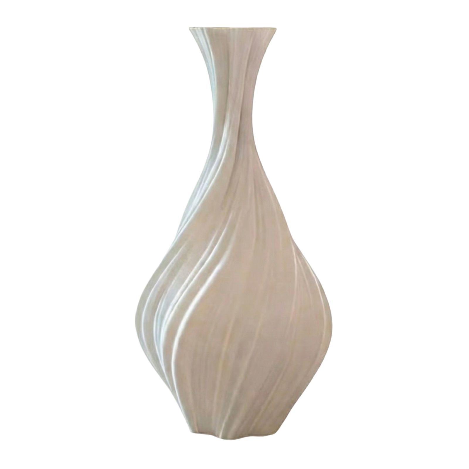 

3D Printed Art Vases Are A Great Choice For Gifts And Flower Arrangements. One Size білий