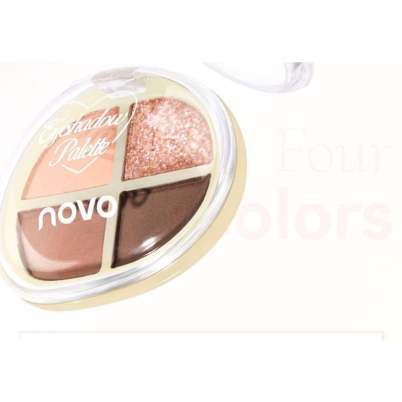 NOVO - Heartbeat 4-Color Eyeshadow Palette - 5 Types