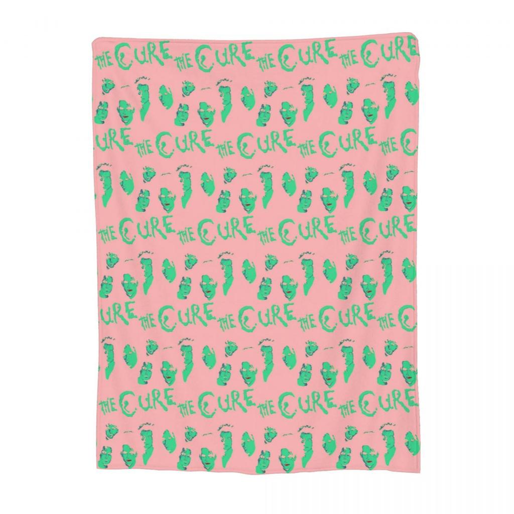 The Cure Robert Smith Logo Decken Flanell Sofa Überwurf Atmungsaktiv für Couch Bettwäsche Outdoor Decken Tagesdecke Steppdecke