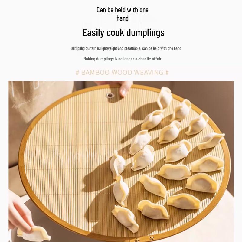 Bambusgewebte Teigtaschen-Trockenmatte