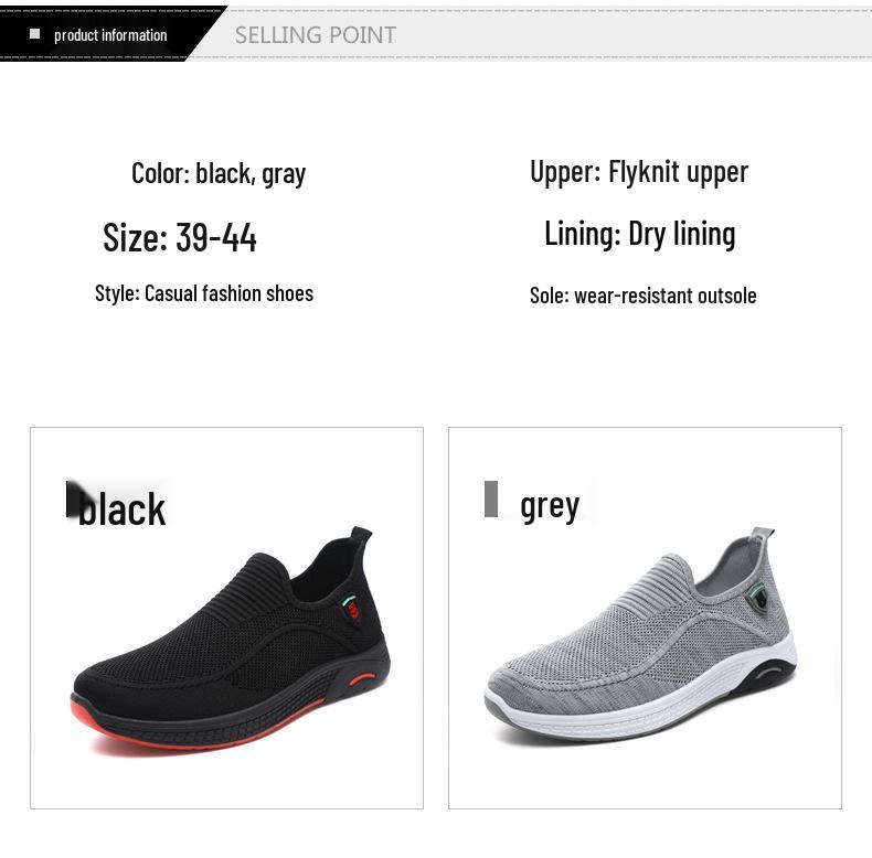 2024 Men's Lightweight Mesh Round Toe Casual Low-Top Sneakers - Comfortable, Stylish Sports Shoes