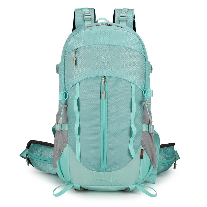 Schoolbag1011 Summer New Lightweight Hiking Waterproof Backpack Travel Outdoor Mountaineering Bag Camping Nylon Backpack