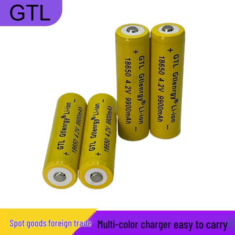 GTL18650 Rechargeable 3.7V Lithium Battery for Fan, Fascia Gun, Flashlight
