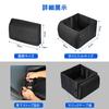 Gladgogo Car Storage Box Seat Lumbar Large Lumbar Fall Car Camping Pillow Box, 3-Way Cushion, Box, Cushion, Capacity, Foldable, Seat, Support,