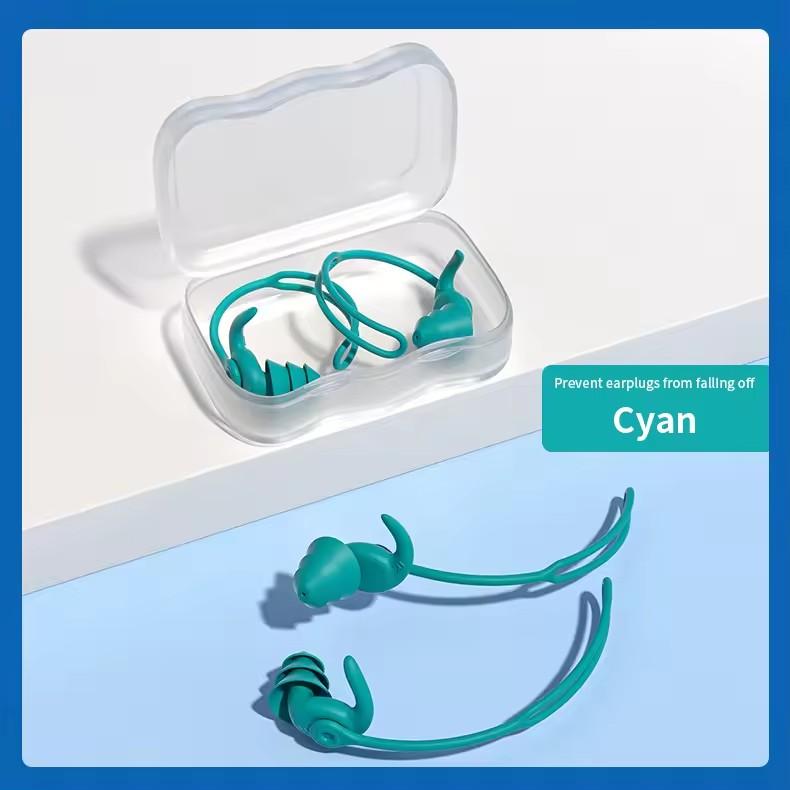 3 Layer Swimming Ear Plugs Silicone Sleeping Ear Plugs Waterproof Diving Surf Ear Protector Reusable Noise Cancelling Earplugs