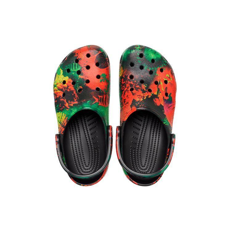 Crocs Classic Clog EVA Cyberpunk Beach Clogs Unisex Clogs Black 207858-988