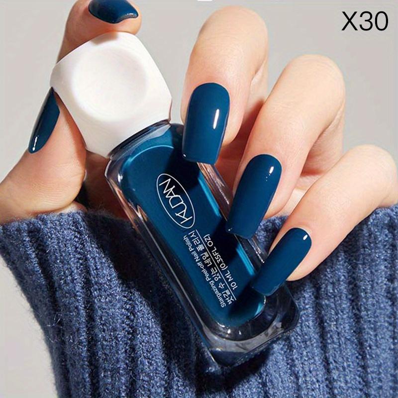 1 Stück 10 ml Glasflasche, abziehbarer Nagellack auf Wasserbasis für Nägel, bunter Chromlack, Nagelkunst, DIY-Maniküre, keine Lampe erforderlich