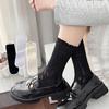 Women's Summer Ultra-thin Lace White Pile Socks with Mesh, Breathable and Sweat-absorbent Sweet Ballet Wind Stockings
