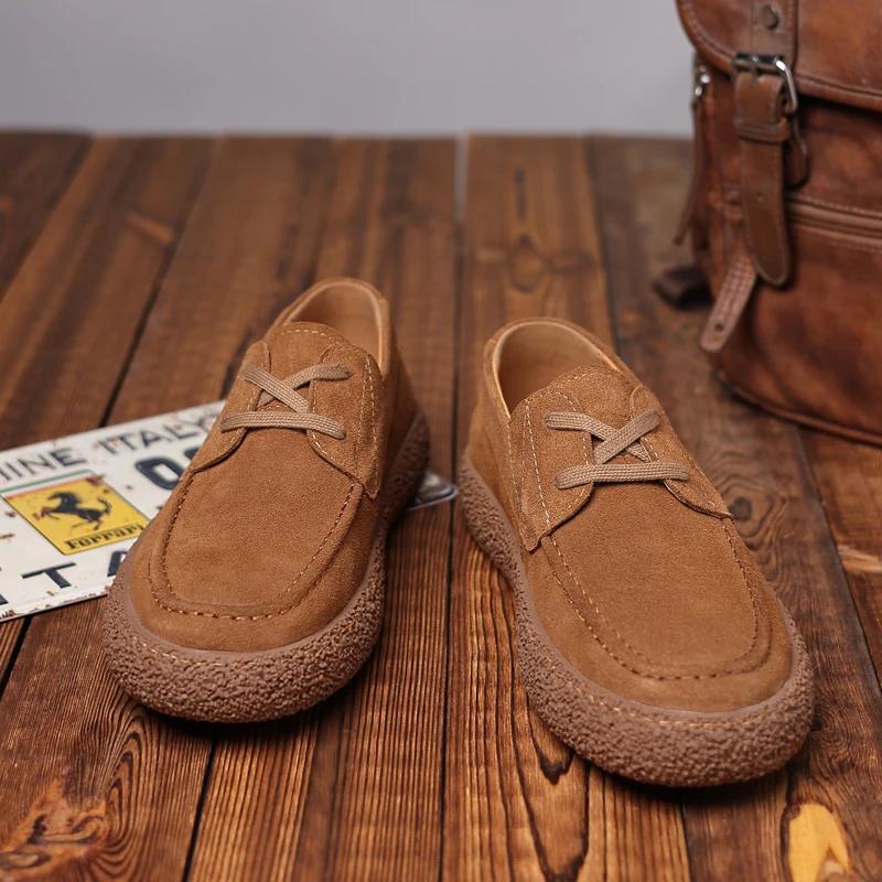 Высококачественная мужская дизайнерская обувь из натуральной кожи — фото 3