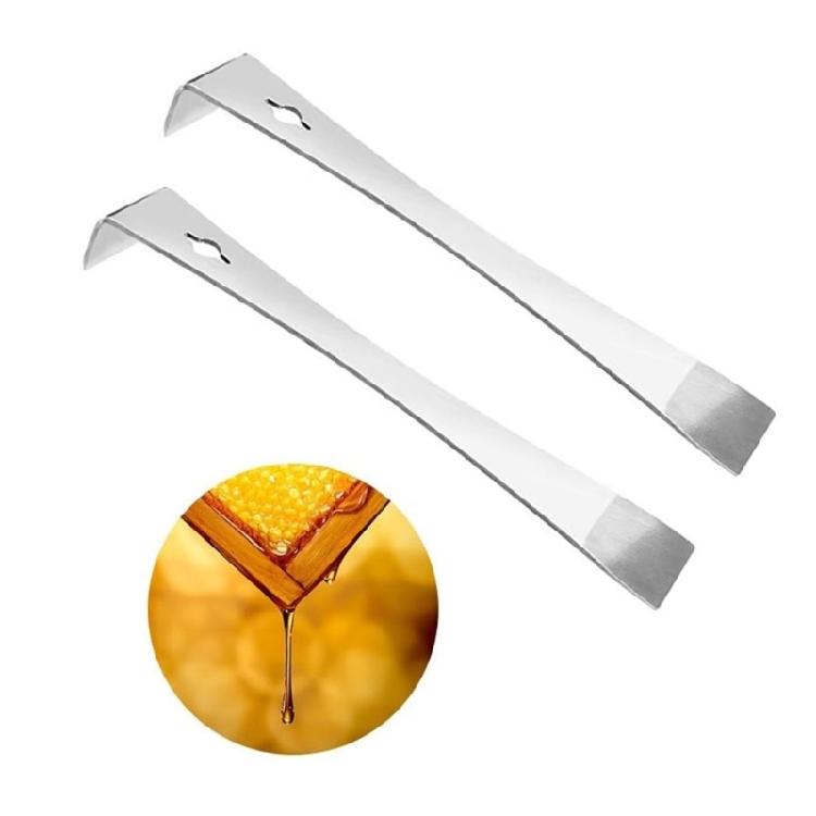2Pcs Hives Scraper Tools Accessories Beekeeper Hives Scraper Practical Steel Beekeeping Accessories