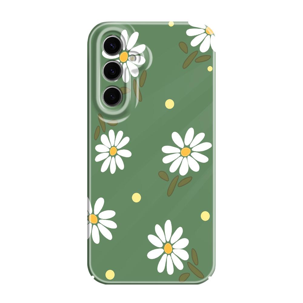 

Falling Daisies Phone Case For Samsung Galaxy S25 S24 S23 S22 S21 S20 Plus Ultra FE 5G Film Hard Cover Galaxy S23 Ultra