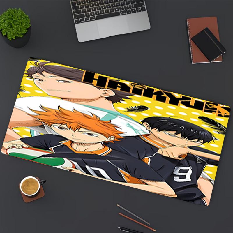 Podkładka pod mysz z nadrukiem Haikyu, do klawiatury, laptopa, PC, do biura, domu, dekoracja biurka, idealny prezent urodzinowy dla graczy