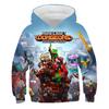 2025 New Minecraft Pop Hoodies Kids T Hoodie Kawaii Zombie Cartoon Boys and Girls Tops Clothes 4 5 6 7 8 9-14 Years Old