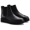 Onitsuka Tiger Side Gore Comfortable Versatile Short Chelsea Boots Men boots Black 1181A442-007