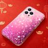 Strahlend Pinkes Mädchen G-Glitzer Handyhülle Für iPhone 17,16,15,14,13,12,11 Pro,Max,Plus,X,XS,XR,SE4,E Mini Klare Abdeckung