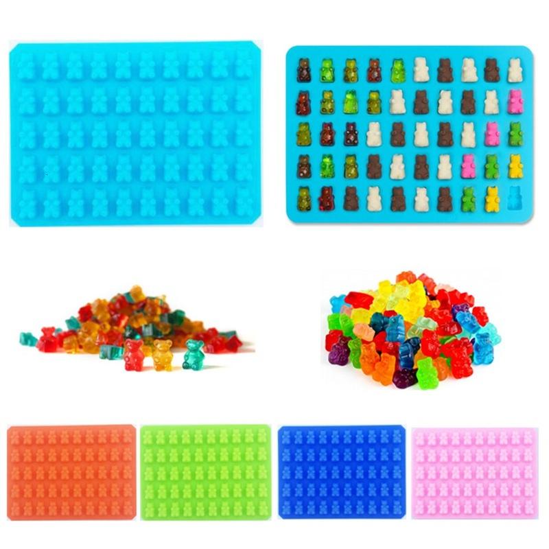Stampi in Silicone per Torte Caramelle Orsetti Gommosi Forma Orso Stampo Orso Gommoso Stampo Silicone Fabbricatore di Cioccolato in Gomma