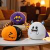 Abóbora Cinza Morcego Branco Fantasma Aranha Roxa Boneca de Pelúcia 18CM Pelúcia de Halloween Adereços de Decoração para Festa de Halloween Decoração de Casa