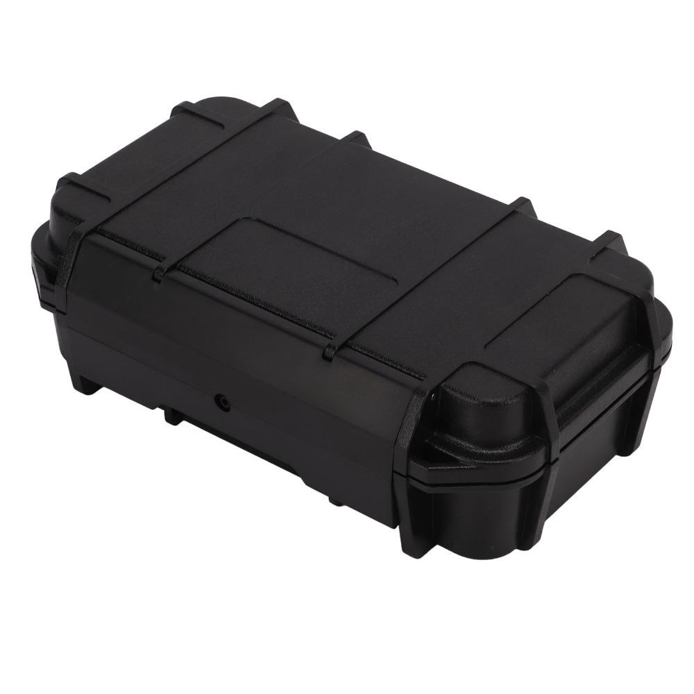 Estuche de Herramientas Impermeable ABS Duradero Resistente al Desgaste Estuche Rígido de Transporte Caja de Herramientas de Almacenamiento de Doble Capa Actividades al Aire Libre