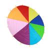 Kids Play Multi Color Rainbow Parachute Children Outdoor Game Exercise Development (3.6m)