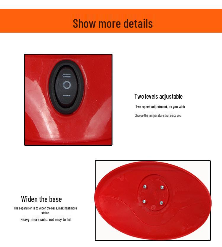 Smokeless Sun Fire Electric Heater Fan: Compact & Energy-Efficient for Home