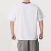 Skechers Fashion Sports Series Breathable Casual Short Sleeve T-Shirt Unisex tops Bright-White P225U118-0019